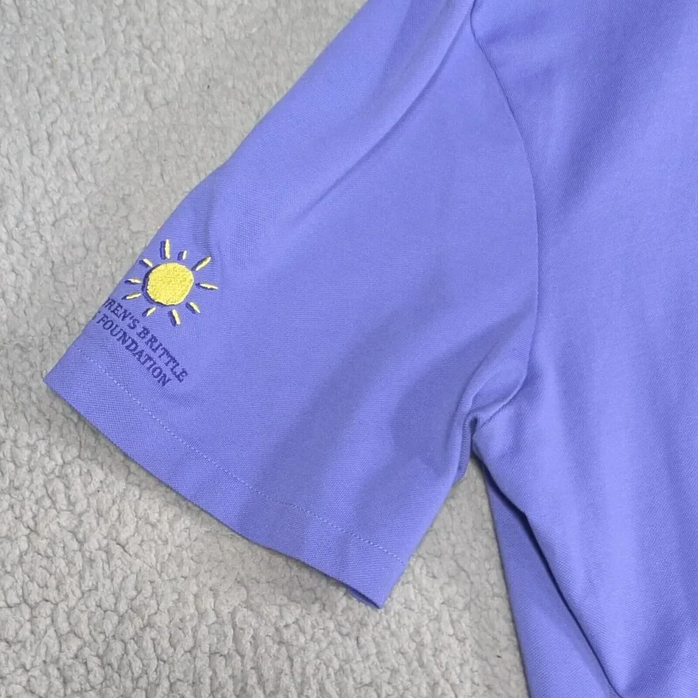 RLX Ralph Lauren Polo Shirt Mens Size Extra Large Purple Solid Golf Polo